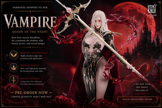 [Pre-Order] TGZW Studio - Statue - Original - VAMPIRE QUEEN OF THE NIGHT Statue (Licensed)