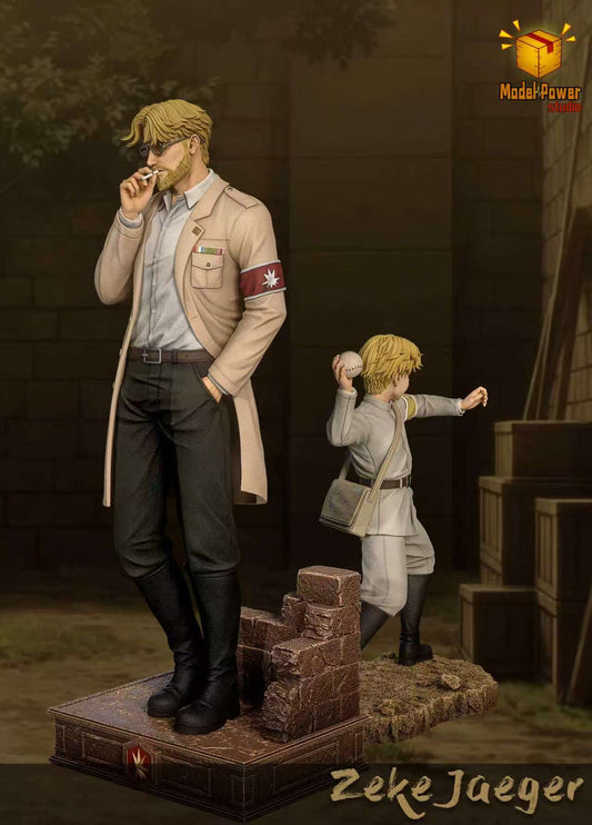 [Pre-Order Closed] Model Power Studio - Statue - Zeke Jaeger Honor Marley Person Attack on Titan