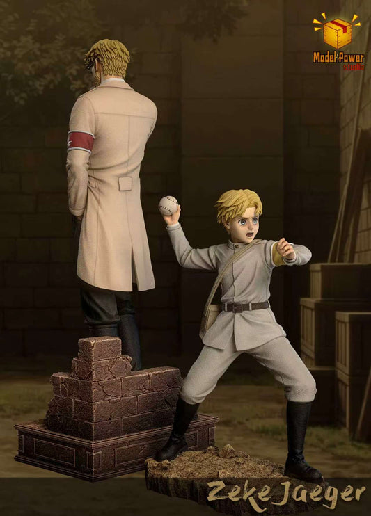 [Pre-Order Closed] Model Power Studio - Statue - Zeke Jaeger Honor Marley Person Attack on Titan