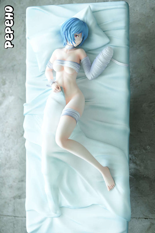 [Pre-Order] Pepeho Studio - Statue - Ayanami Rei lying on hospital bed Neon Genesis Evangelion