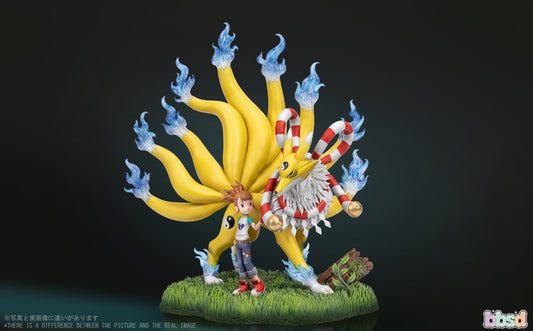 [Pre-Order] BBSD Studio - Statue - Digimon Kyubimon & Rika Nonaka