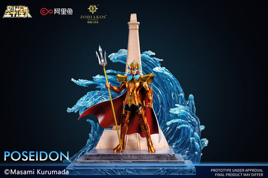 [Pre-Order] Zodiakos Studio - Statue - Saint Seiya - Saint Seiya Poseidon with LED 1/6 Statue (Licensed)