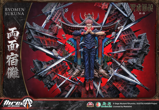 [Pre-Order] ThreeArtisan Studio - Statue - Jujutsu Kaisen - Ryomen Sukuna Statue (Licensed)