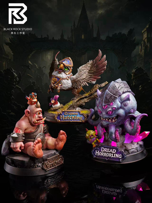 [Pre-Order] BR Studio - Statue - Gryphon X Observer X Ogre Chibi Figure World of Warcraft
