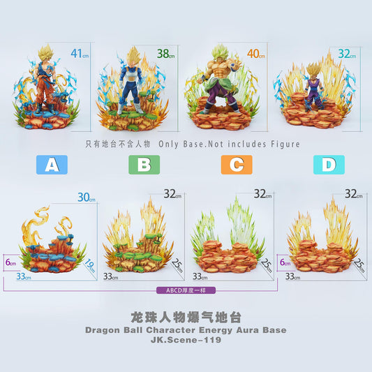 [Pre-Order] Jacksdo Studio - Statue - Character Energy Aura Base Dragon Ball