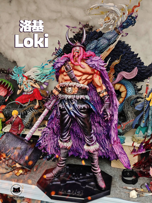 [Pre-Order] Black Studio (One Piece) - Statue - One Piece -  Loki X Ragnir
