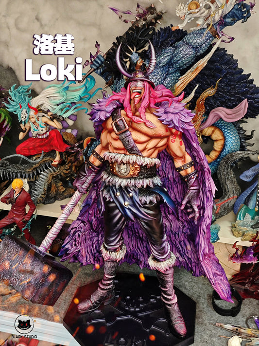 [Pre-Order] Black Studio (One Piece) - Statue - One Piece -  Loki X Ragnir