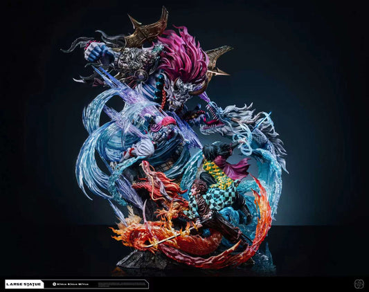 [Pre-Order] Hertz Studio  - Statue - Tanjiro Kamado X Akaza Demon Slayer