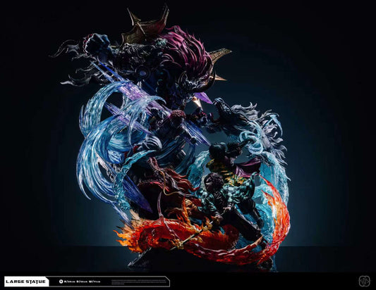 [Pre-Order] Hertz Studio  - Statue - Tanjiro Kamado X Akaza Demon Slayer