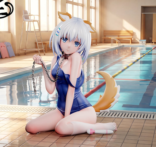 [Pre-Order] Miwu Studio (Wu Shi San) - Statue - Origami Tobiichi Japanese School Swimsuit Date A Live