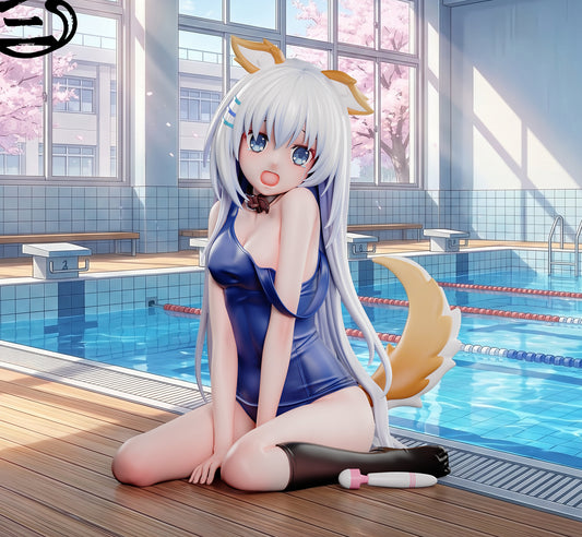 [Pre-Order] Miwu Studio (Wu Shi San) - Statue - Origami Tobiichi Japanese School Swimsuit Date A Live