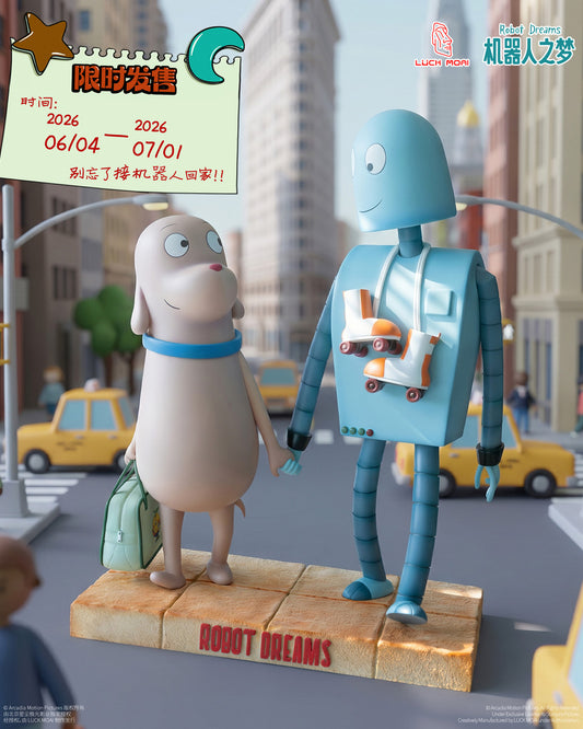 [Pre-Order] LUCK MOAI - Statue - Robot Dreams Statue YP-2607001 YP-2607002 (Licensed)