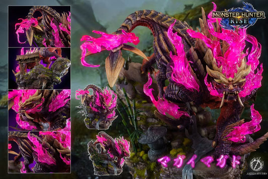 [Pre-Order] Ashes Studio - Statue - Monster Hunter - Magnamalo