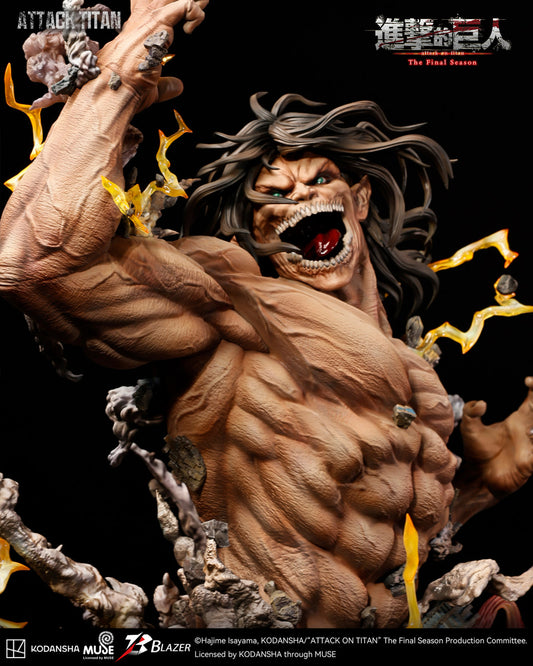 [Pre-Order] Blazer Studio - Statue - Attack on Titan - The Final Season Attack Titan Bust Statue (Licensed)