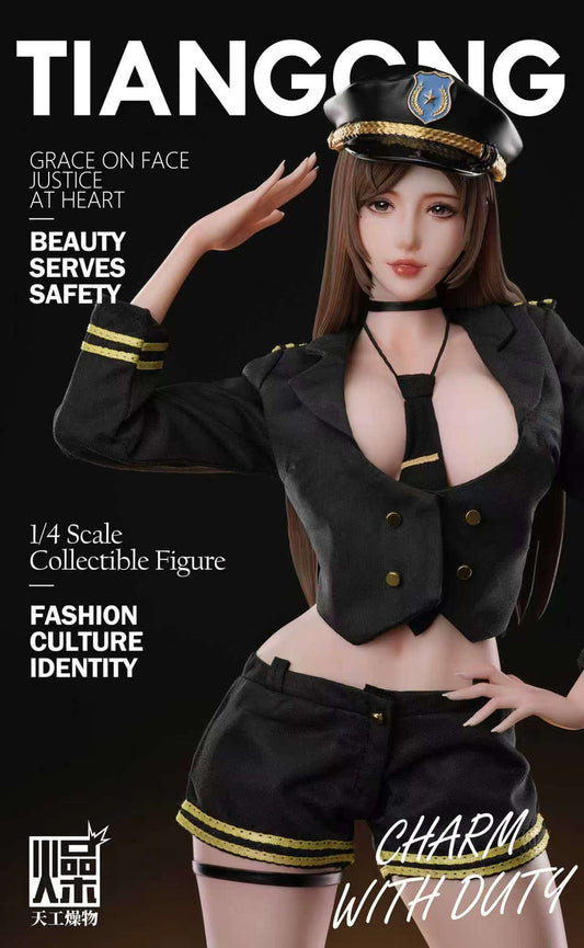 [Pre-Order] TGZW Studio - Statue - Original - Policewoman 2.0 1/4 Scale Statue (Licensed)