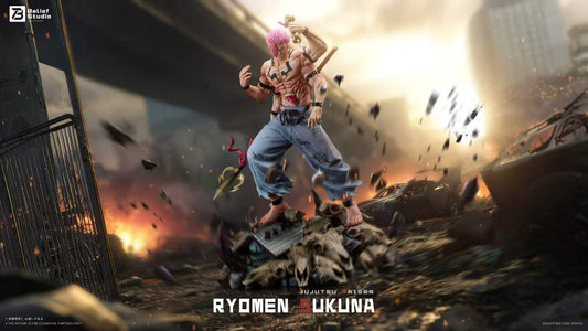[Pre-Order] Belief Studio - Statue - Jujutsu Kaisen - Ryomen Sukuna Standing Pose Jujutsu Kaisen
