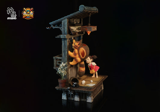 [Pre-Order] Shen Yin Studio - Statue - My Neighbor Totoro - Mei & Catbus with LED