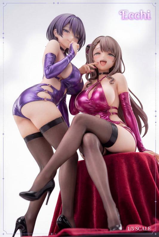 [Pre-Order] Ecchi Studio - Statue - Ibuki X Koharu Foul Star