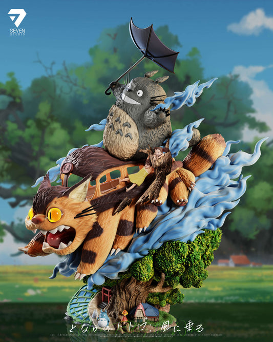 [Pre-Order] Seven Studio - Statue - Totoro X Mei X Satsuki My Neighbor Totoro