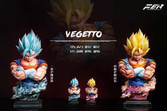 [Pre-Order] FER Studio - Statue - Vegetto Bust Dragon Ball