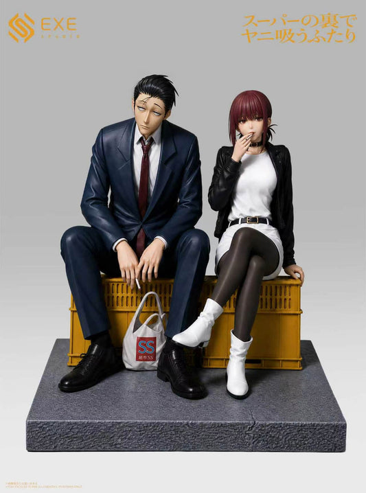 [Pre-Order] EXE Studio - Statue - Sasaki X Yamada Smoking Behind the Supermarket with You