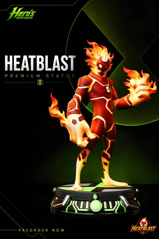 [Pre-Order] Hero's Entrance Studio - Statue - Heatblast with LED
