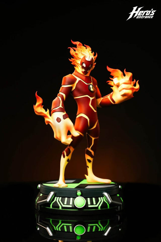[Pre-Order] Hero's Entrance Studio - Statue - Heatblast with LED