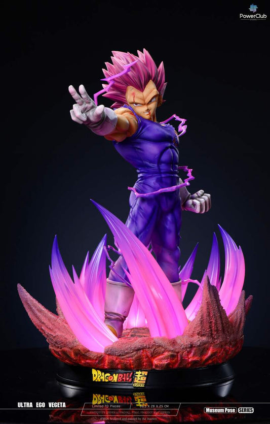 [Pre-Order] PowerClub Studios - Dragon Ball - Ultra ego Vegeta & Majin Vegeta with LED