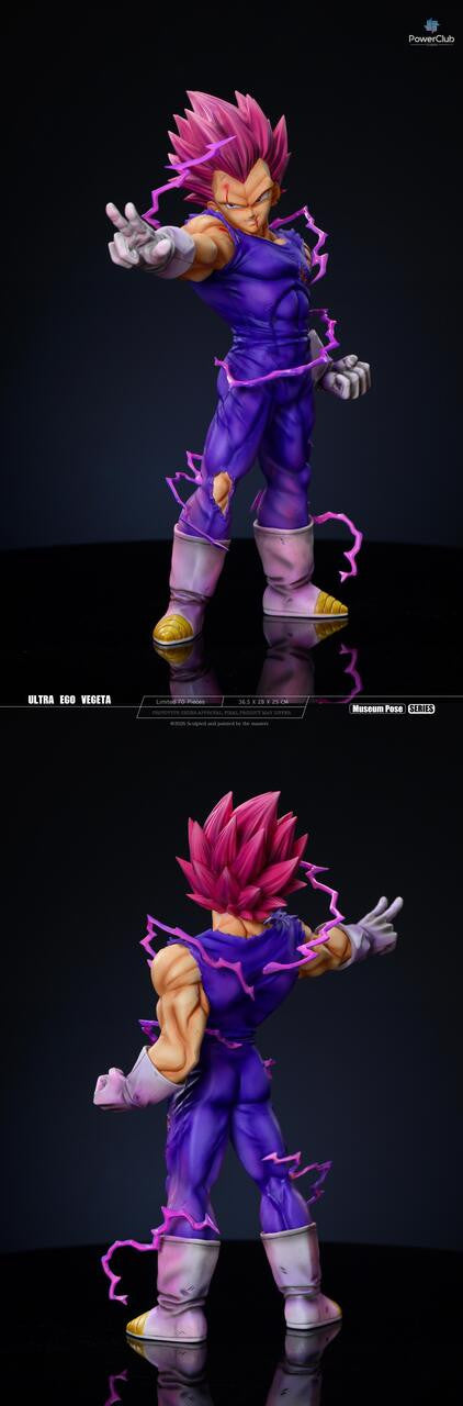 [Pre-Order] PowerClub Studios - Dragon Ball - Ultra ego Vegeta & Majin Vegeta with LED