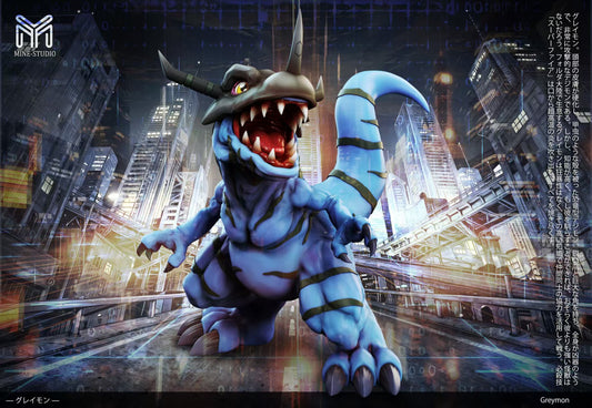 [Pre-Order] Mine Studio - Statue - War Greymon 2.0 Digimon