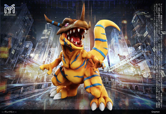 [Pre-Order] Mine Studio - Statue - War Greymon 2.0 Digimon