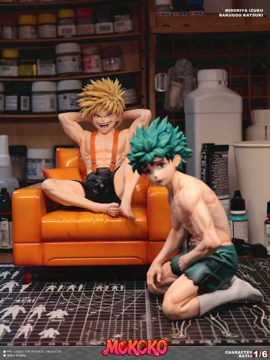 [Pre-Order] MOKOKO Studio - Statue - My Hero Academia - Midoriya Izuku(deku) & Bakugou Katsuki
