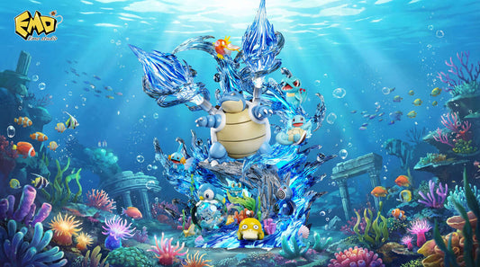 [Pre-Order] Emo Studio - Statue - Pokémon - Ecological Series 001 Water Type