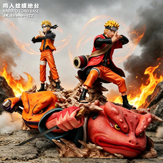 [Pre-Order] JacksDo Studio - Statue - Gamabunta X Gamakichi Base Naruto