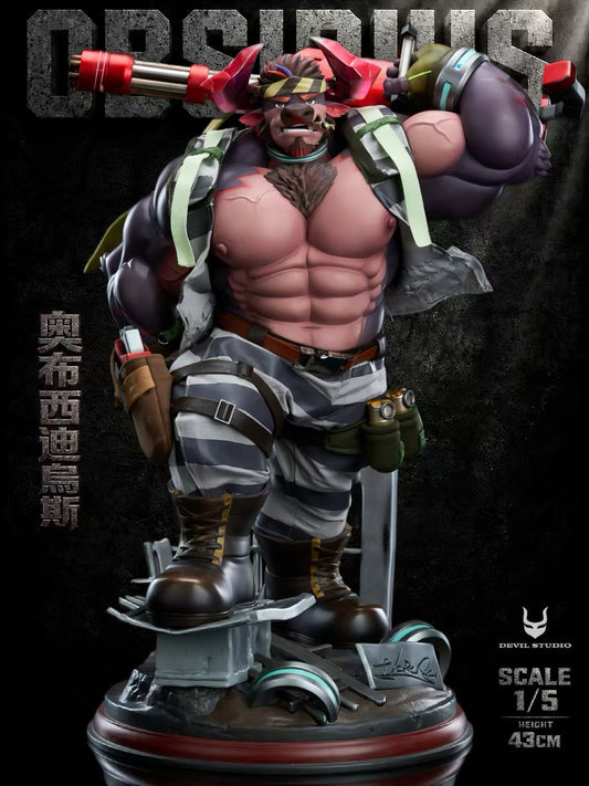 [Pre-Order] Devil Studio - Statue - Obsidius LIVE A HERO