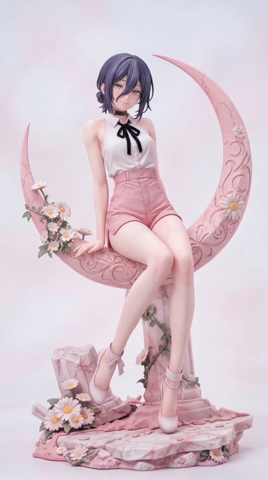 [Pre-Order] Ling Yan Studio  - Statue - Reze Pink Moon Daisy Chainsaw Man