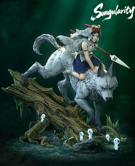 [Pre-order] Singularity Studio  - Statue - Princess Mononoke San