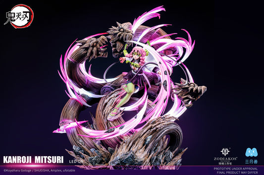 [Pre-Order] Zodiakos Studio & San Yue Shou Studio - Statue - Demon Slayer - Kanroji Mitsuri with LED (Licensed)