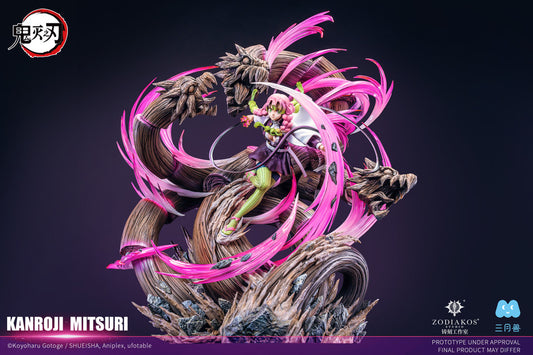[Pre-Order] Zodiakos Studio & San Yue Shou Studio - Statue - Demon Slayer - Kanroji Mitsuri with LED (Licensed)