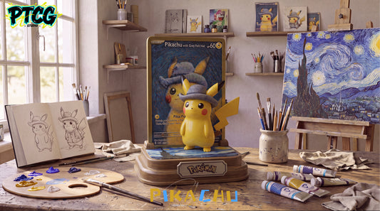 [Pre-Order] PTCG Studio - Statue - Pikachu Van Gogh Pokémon
