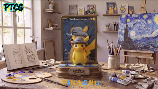 [Pre-Order] PTCG Studio - Statue - Pikachu Van Gogh Pokémon