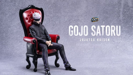 [Pre-Order] GO FIGURE Studio - Statue - Satoru Gojo Red Chair Jujutsu Kaisen