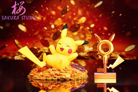 [Pre-Order] SAKURA Studio (Ying) - Statue - Pokémon New Year Sleeping Get Rich Lazy Pikachu 3.0 Pokémon