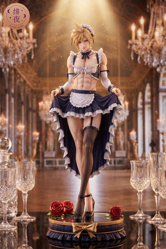 [Pre-Order] Scarlet Studio - Statue - Cross-dressing Cloud in a Maid Outfit Final Fantasy