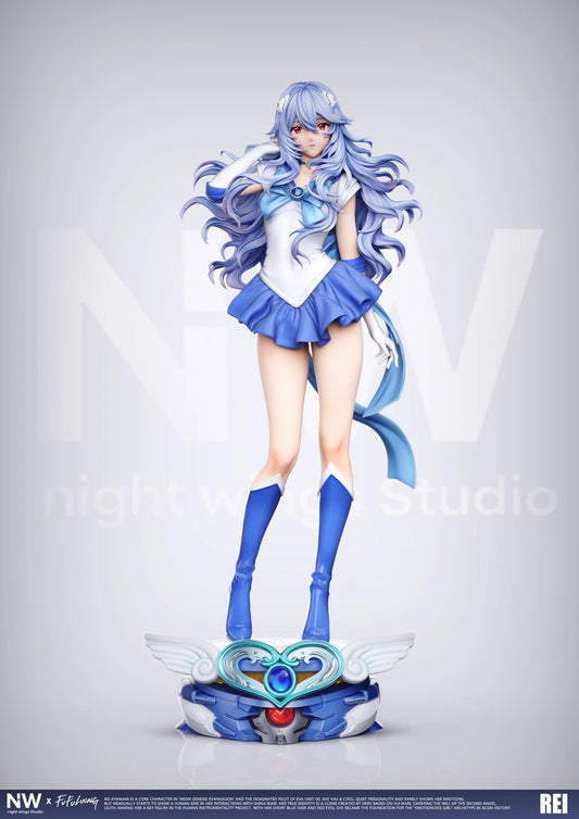 [Pre-Order Closed] Night Wing Studio - Statue - Neon Genesis Evangelion - Ayanami Rei Sailor Moon ver.