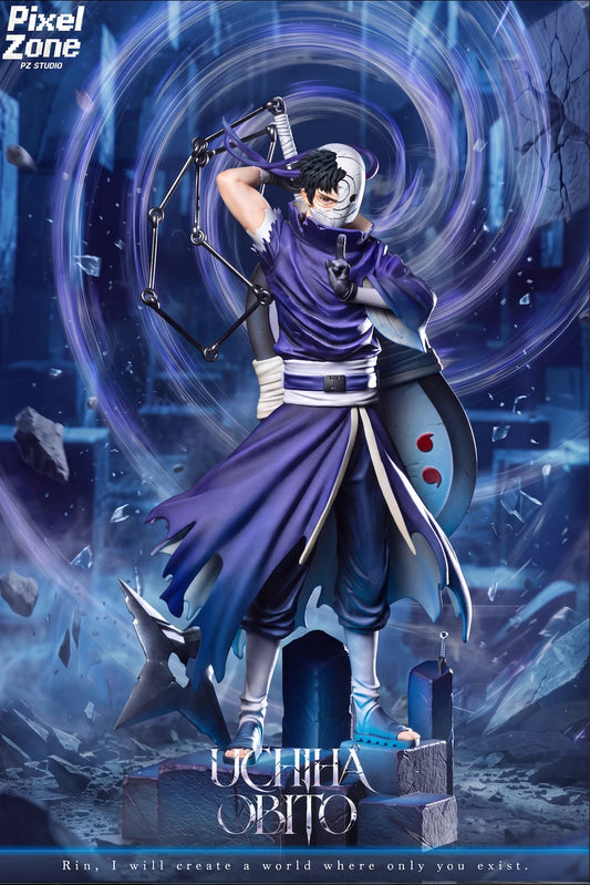 [Pre-Order] Pixel Zone Studio - Statue - Uchiha Obito with LED Naruto