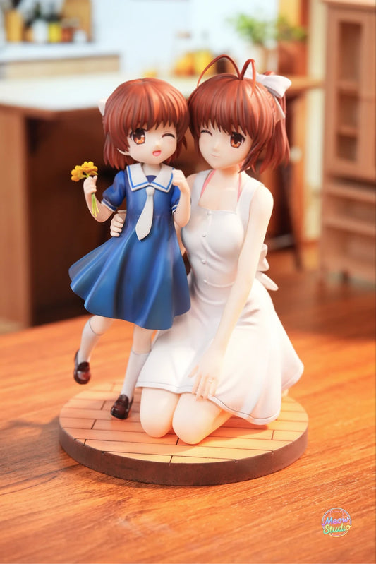 [Pre-Order] Meow Studio (new) - Statue - Clanned - Nagisa Okazaki & Ushio Okazaki