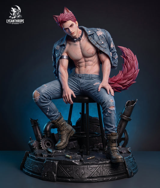 [Pre-Order] Lycanthrope Studio - Statue - Valko Denim Jacket Love and Deepspace