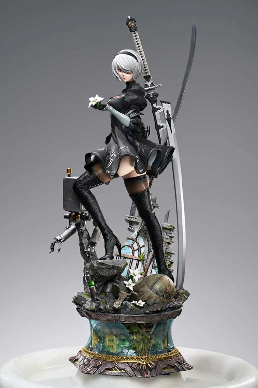 [Warehouse in Stock] TriEagles Studio - Statue - NieR: Automata 2B (Licensed)
