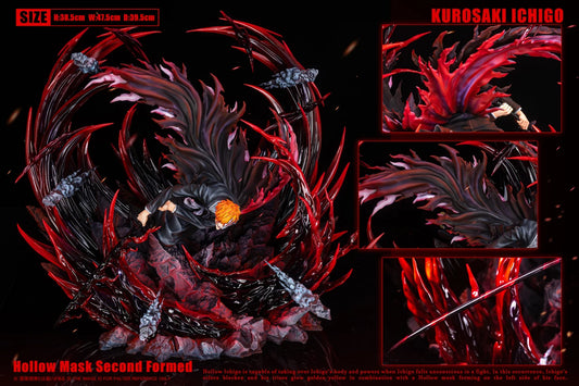 [Pre-Order] HXHENG × CHENG Studio - Statue - Bleach - Kurosaki Ichigo Hollow Mask Second Formed